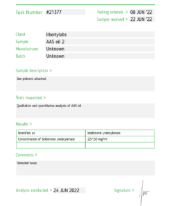 Boldenone Undecylenate 250mg